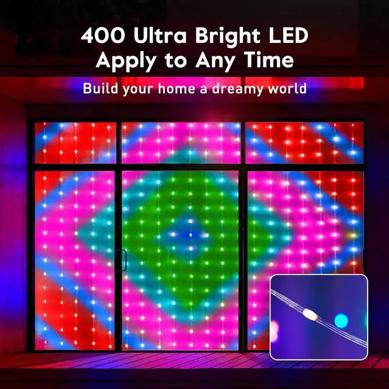 ✨ Smart Curtain Lights
