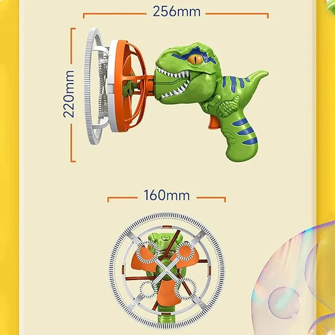 Electric Dinosaur Bubble Machine