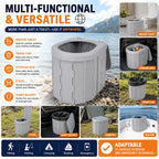 🚽 Portable Folding Camping Toilet – Comfortable & Convenient for Travel