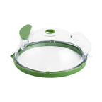 🍽️ Microwave Splatter Cover with Steam Vent