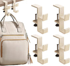🎄Adjustable Christmas Fireplace Mantel Hooks – Heavy-Duty Stocking & Wreath Hanger Clamps for Holiday Decorations