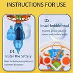 Electric Dinosaur Bubble Machine