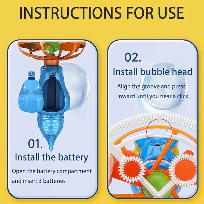 Electric Dinosaur Bubble Machine