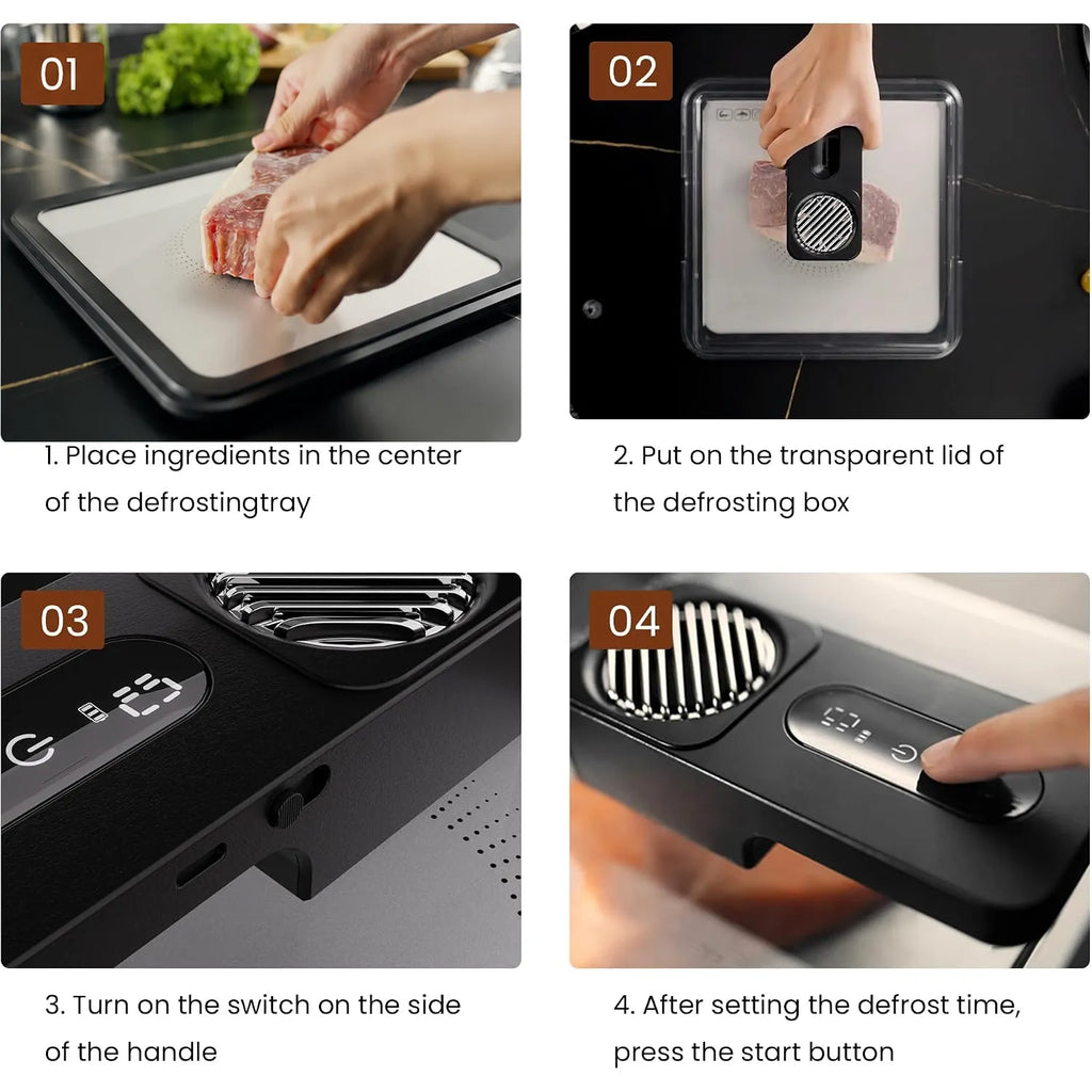 Rapid Thaw Defrosting Box with Timer