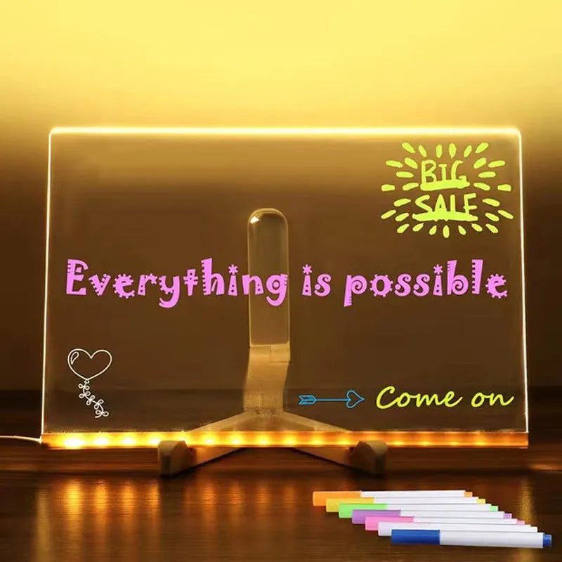 ✨LED Message & Drawing Board