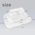 🧳 Clear Zipper Storage Organizer Set – Simple, Practical Everyday Storage