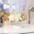 360° Rotating Claw Clip Organizer Stand