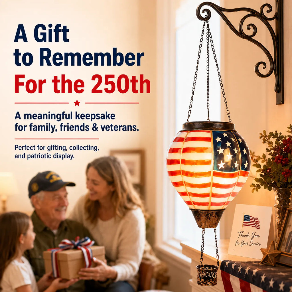 250th Anniversary Solar Hot Air Balloon Lantern