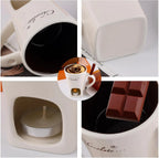 🍫 Chocolate Fondue Mug with Fork