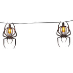 Haunting Glow Spider or Bat Halloween String Lights – Set of 5