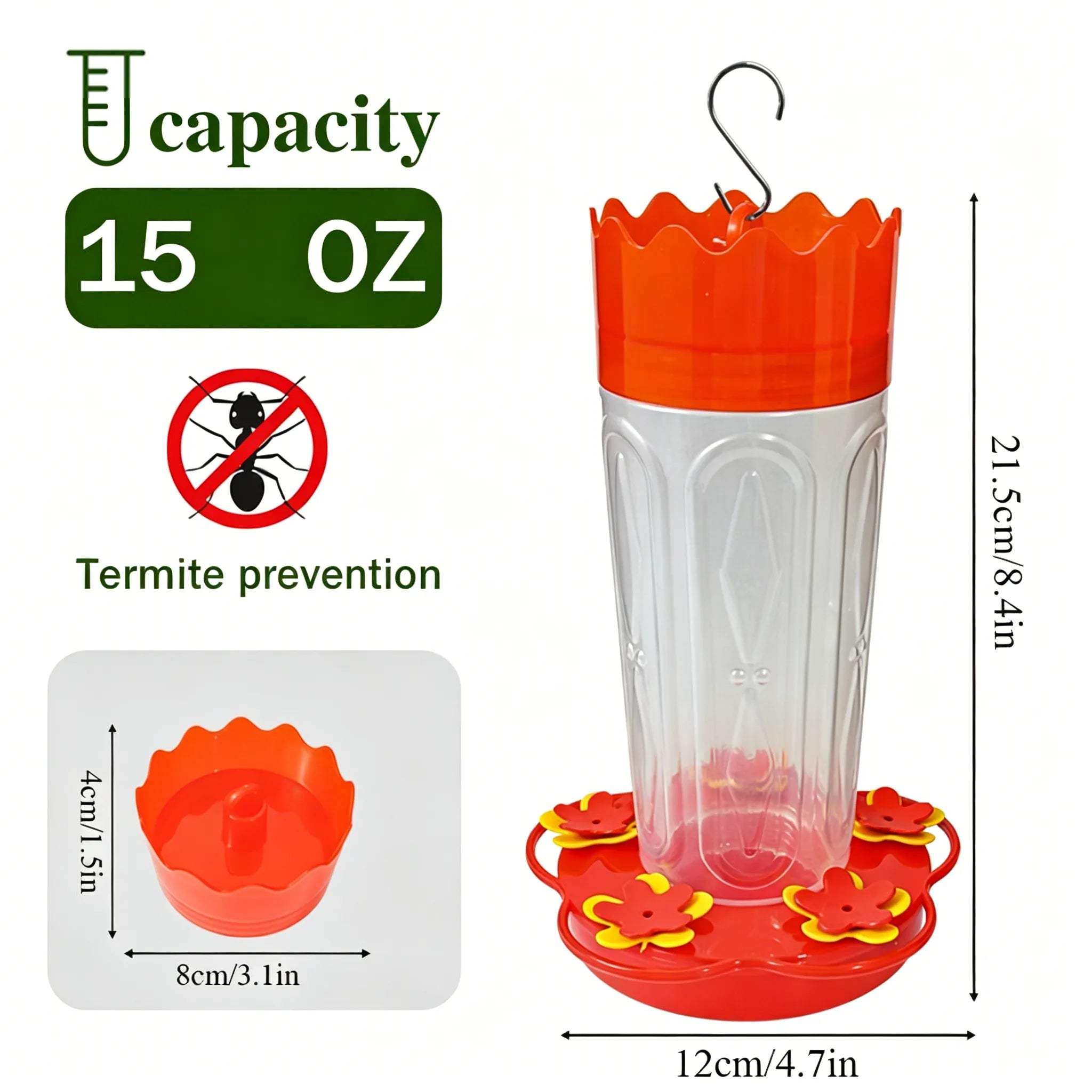 🐦Outdoor Hummingbird Feeder —Designed for Beautiful Backyard Birdwatching