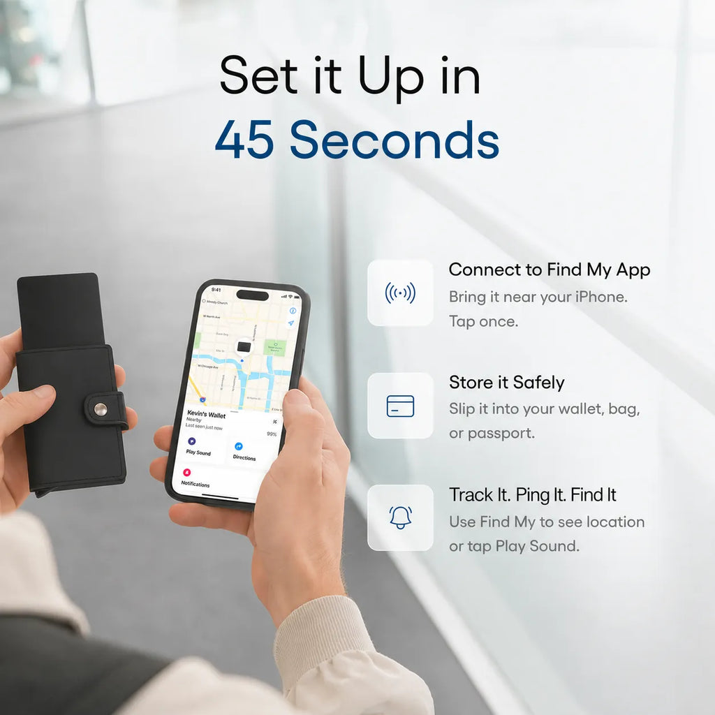 Ultra-Thin Wireless Tracking Card