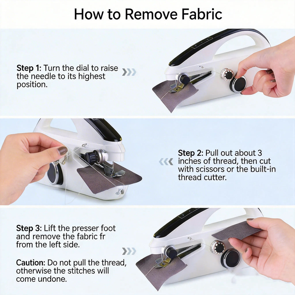 🧵 Portable Handheld Sewing Machine