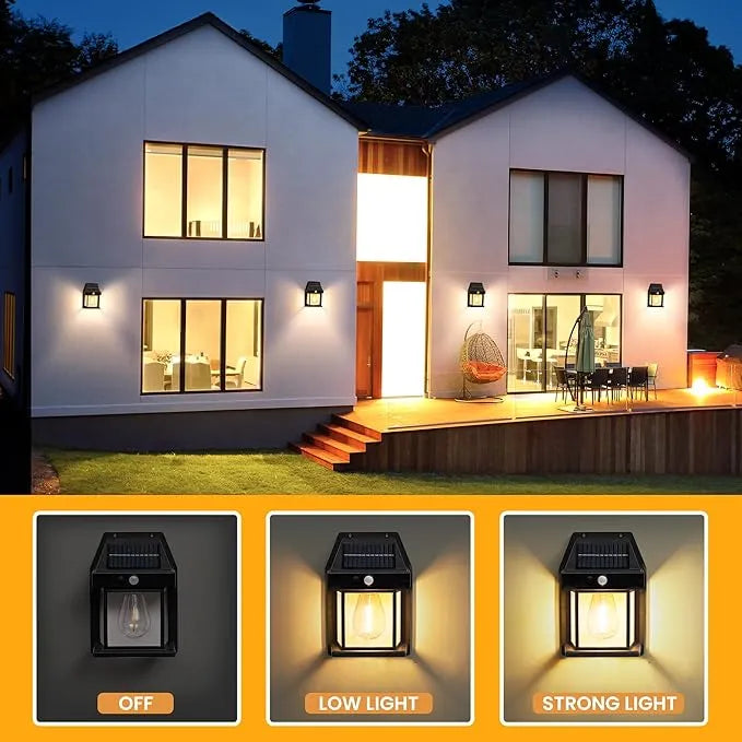 💡legant Solar Wall Lanterns