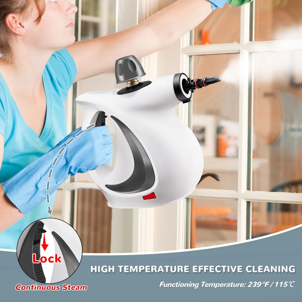 SteamPro Elite: The Ultimate Handheld Steam Cleaner for Multi-Surface Deep Cleaning