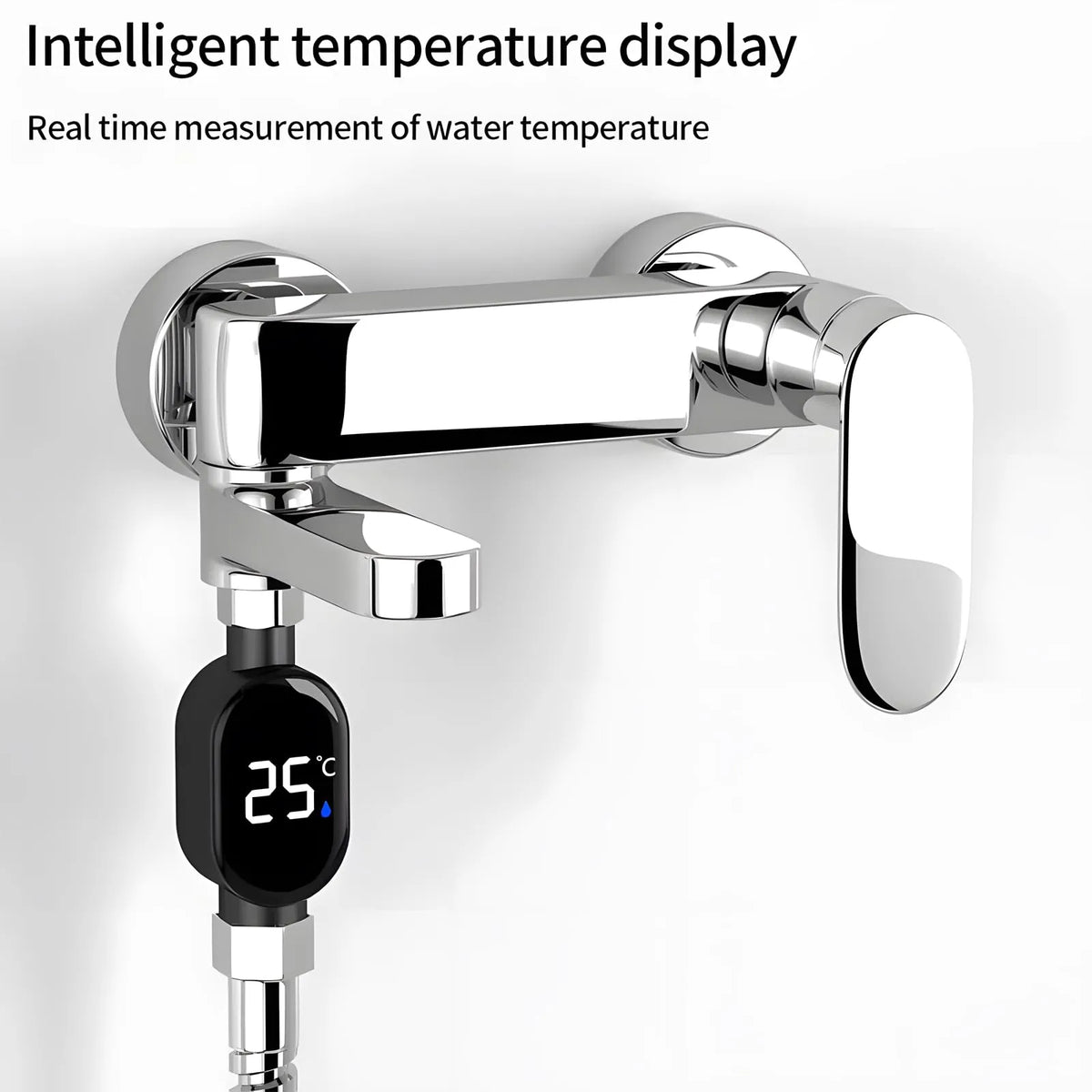Stay in Control of Your Shower Temperature - Smart Digital Shower Thermometer