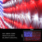 ❤️💙420 LED American Flag Light – Brilliant Patriotic Display for Every Celebration