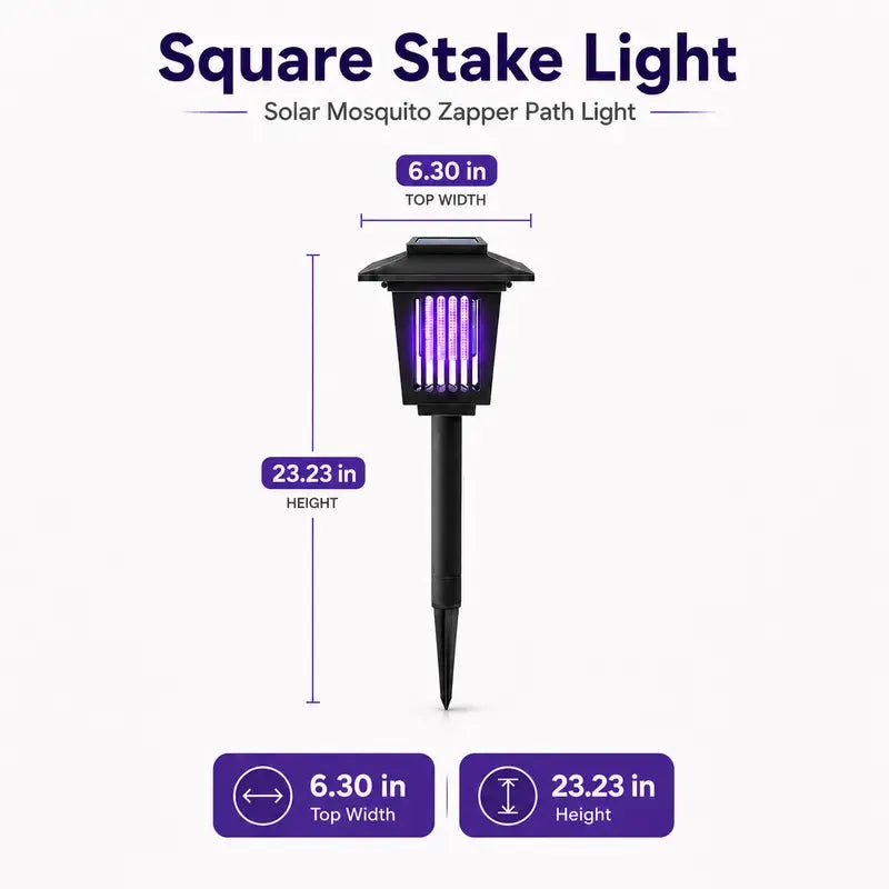 🦟Solar Mosquito Zapper Path Light
