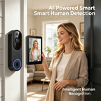 🚪 Smart 1080P Wi-Fi Video Doorbell Camera