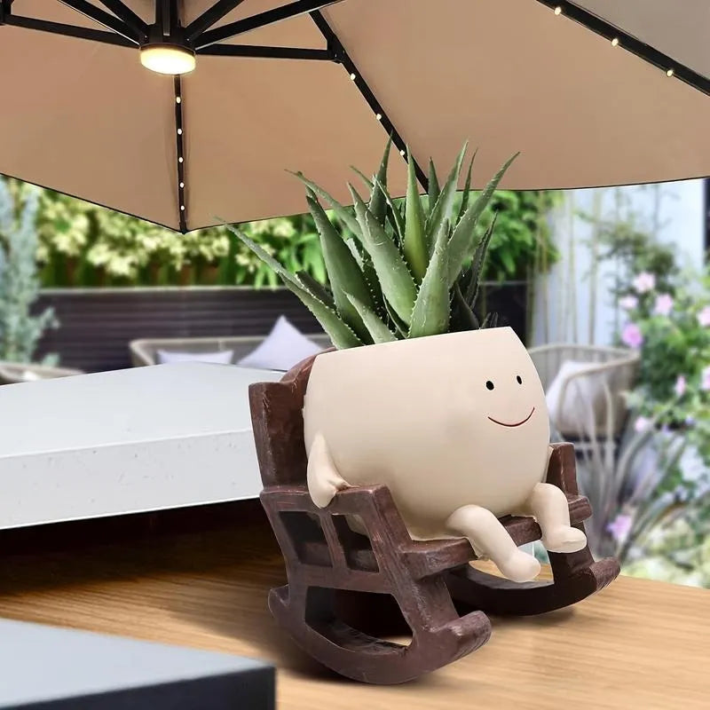 🌼 Smiley Face Planter Pot – Add a Touch of Joy to Your Space
