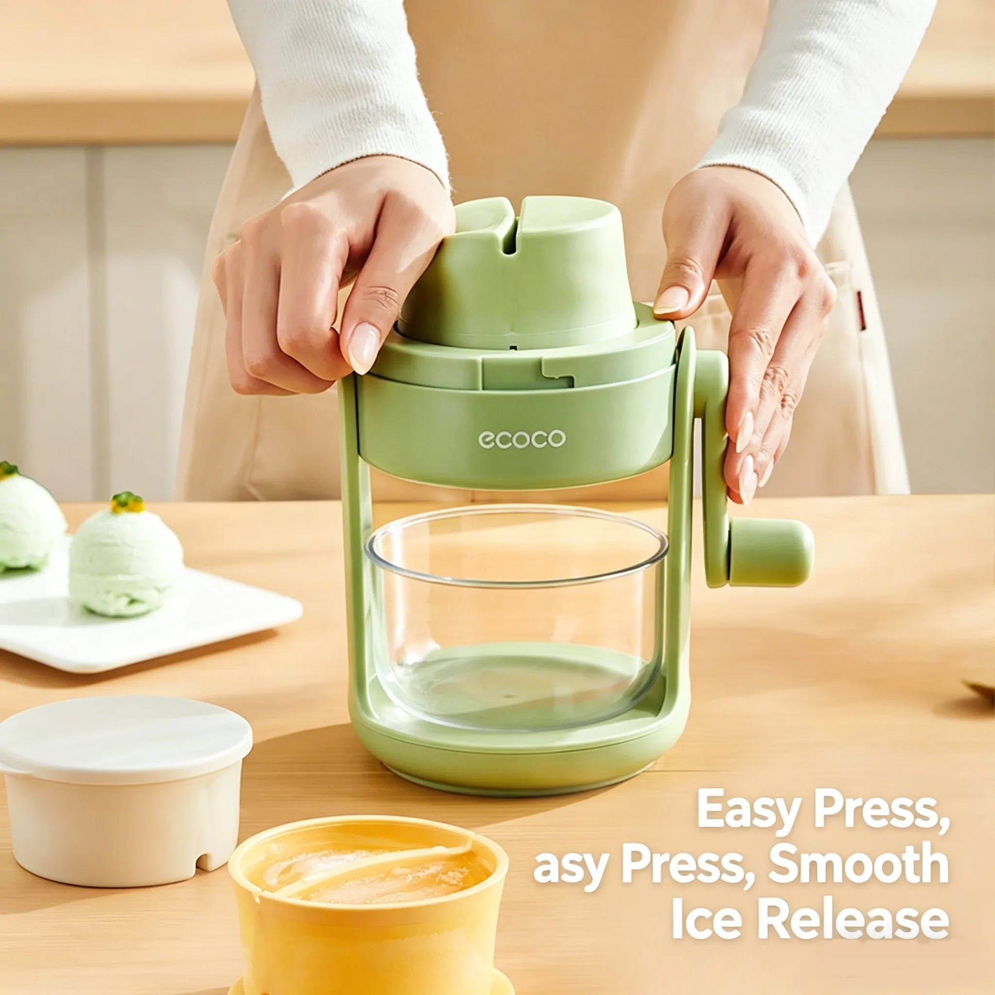 🍧 Manual Ice Shaver Machine