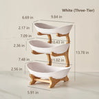 🍓2-Tier / 3-Tier Fruit Basket, Countertop Fruit Bowl(Includes Stand