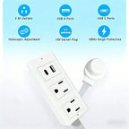 🔌 Extendable Power Outlet – Reach Power Anywhere, Instantly