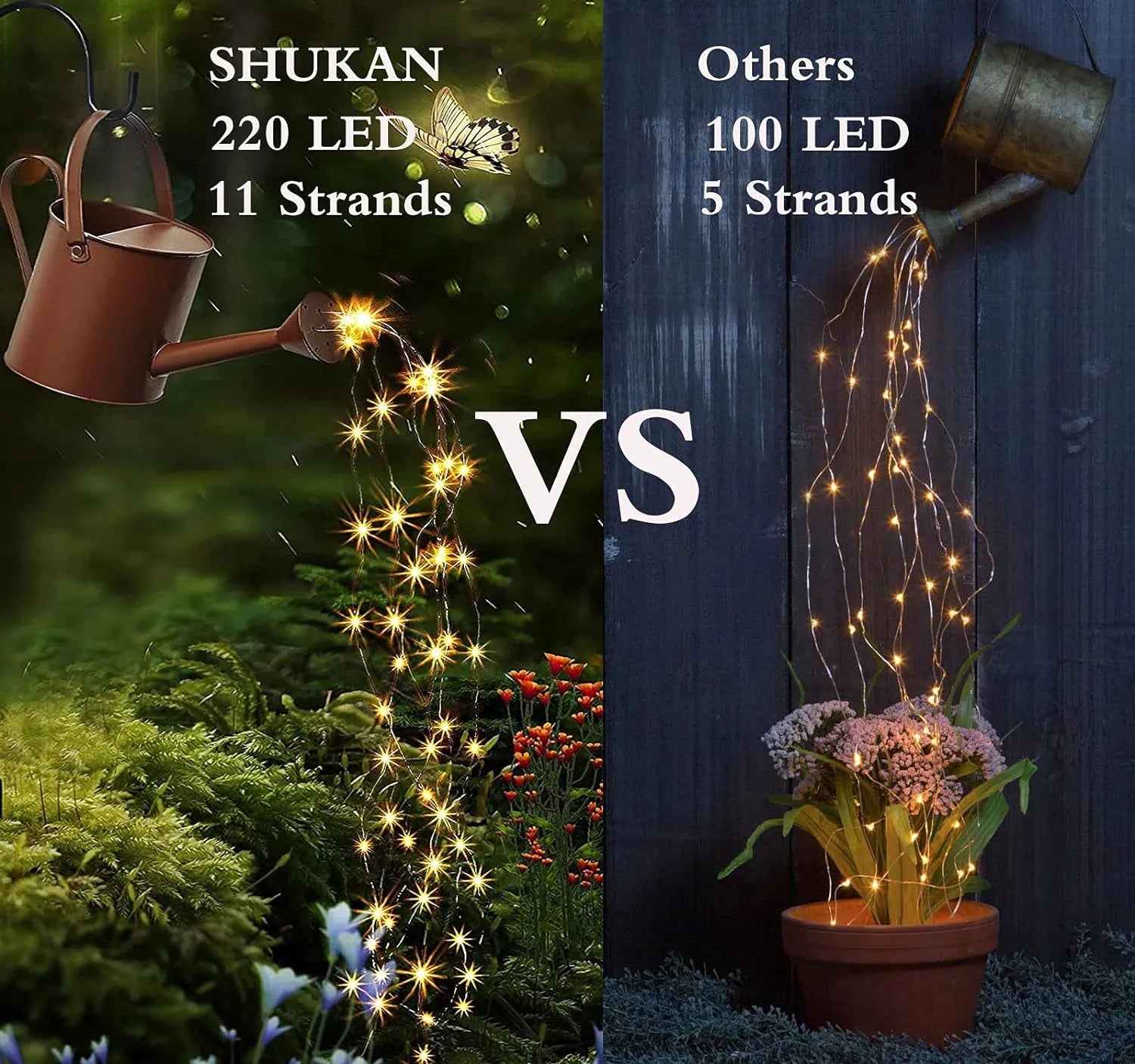 200 LED Firefly Bunch Lights - 2 m/6.56 ft