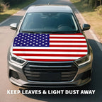 🇺🇸 American Flag Car Hood Cover