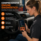 🔧M525 OBD2 Scanner – Advanced Engine Diagnostic Tool with Battery Test & Live Data