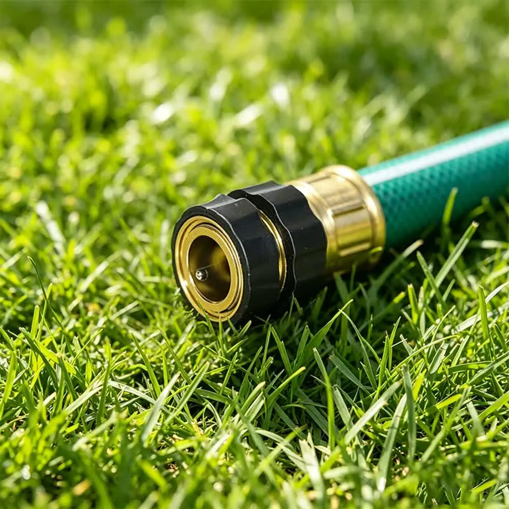 Leak-Resistant Garden Hose Quick Connector Set