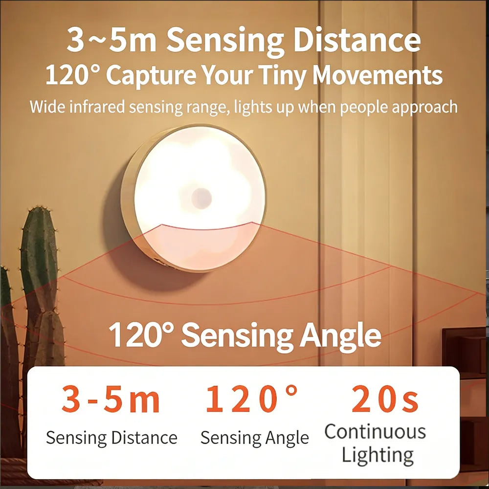 💡Magnetic Motion Sensor Night Light.