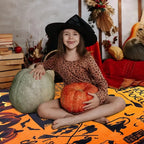 Halloween Flannel Throw Blanket – Ultra-Soft Cozy Blanket for Couch, Bed & Gifts