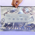 🥗 Reusable Aluminum Foil Sealable Storage Bags