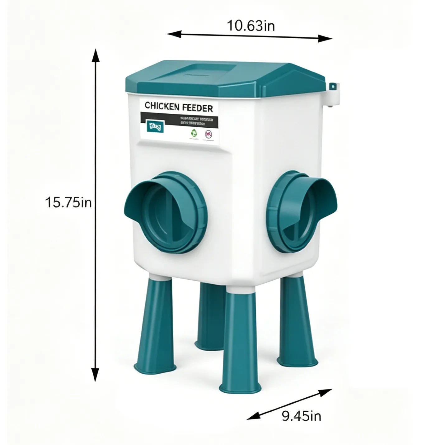 🐔 Hanging Automatic Chicken Feeding & Watering System 🔥