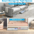 🛏️ Low Profile Under Bed Storage Containers