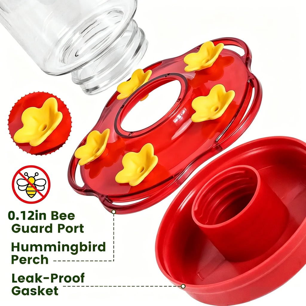 🐦Outdoor Hummingbird Feeder —Designed for Beautiful Backyard Birdwatching
