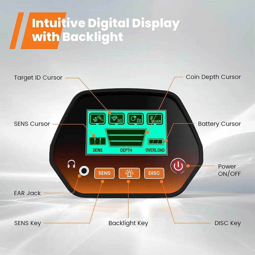 🔎 Waterproof Metal Detector for Adults & Kids – Treasure Hunting Adventure Kit 🏆🌊