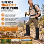 🐍 Hunting Snake Gaiters — Durable, Unisex Protection for Your Calves