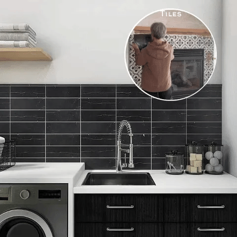 3D Peel and Stick Wall Panels – Modern Matte Finish for Home Décor, Kitchen, Bathroom, and Living Room 🏠🎨✨