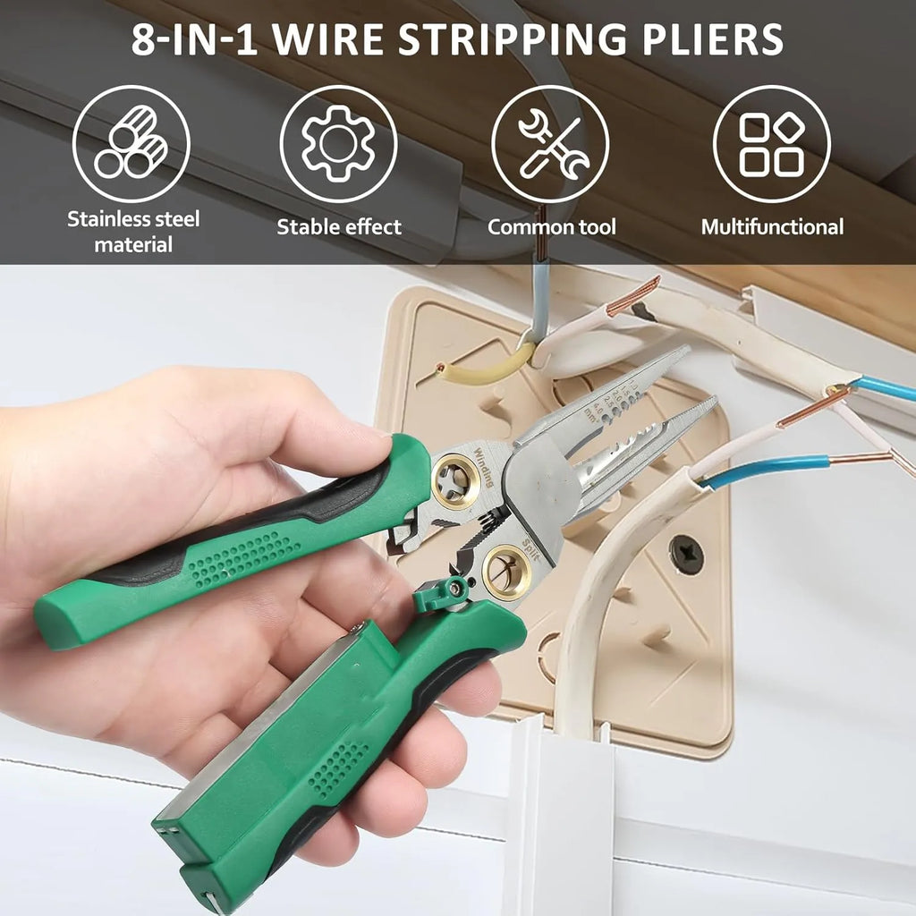 🔧 8-in-1 Wire Stripper