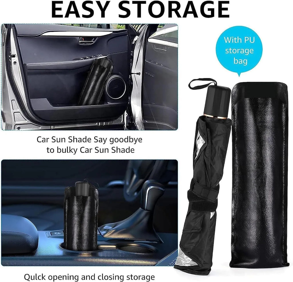 ☀️ Car Windshield Sun Shade Umbrella