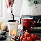 🍫 Chocolate Fondue Mug with Fork