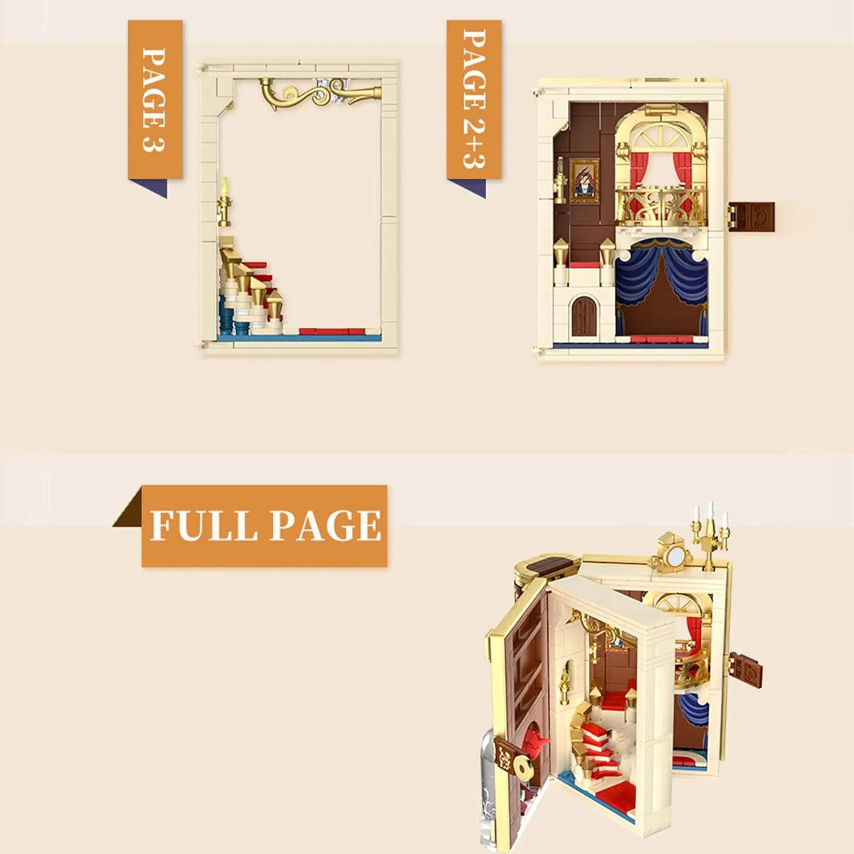 Fairytale Book Building Blocks Set (Buy 2 Free Shipping)