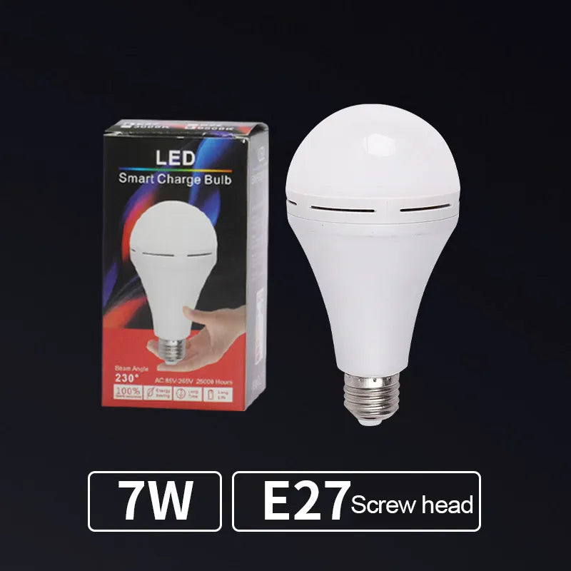 💡 Rechargeable Emergency Light Bulb Set