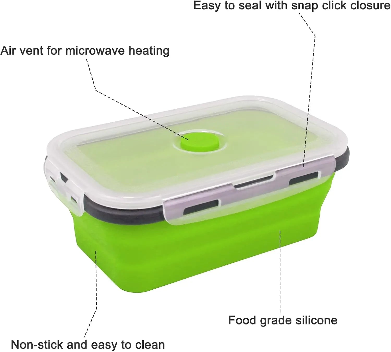 Collapsible Food Storage Containers