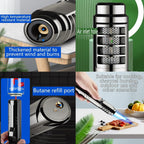 Multi-Purpose Windproof Refillable Jet Torch Lighter