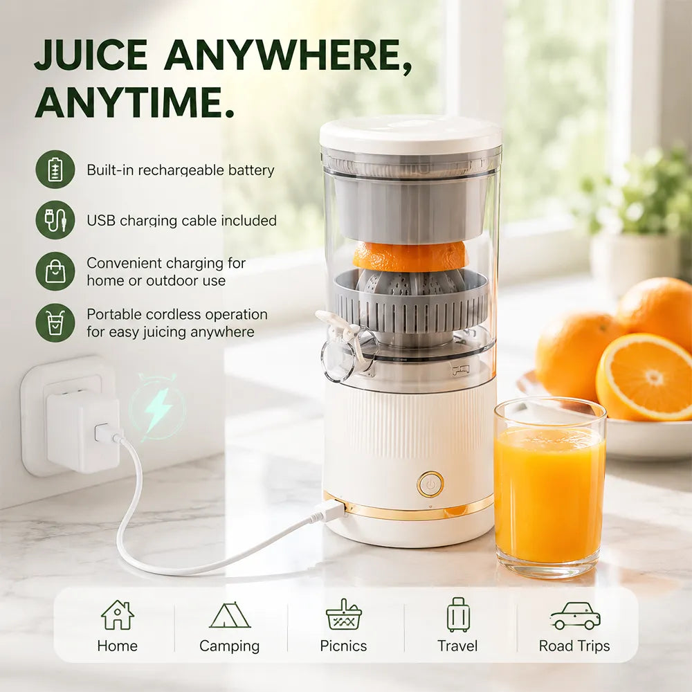 🍊 Portable Electric Citrus Juicer
