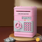 ATM Piggy Bank for Kids – Interactive Financial Learning Toy with Password & Bill Rolling Feature
