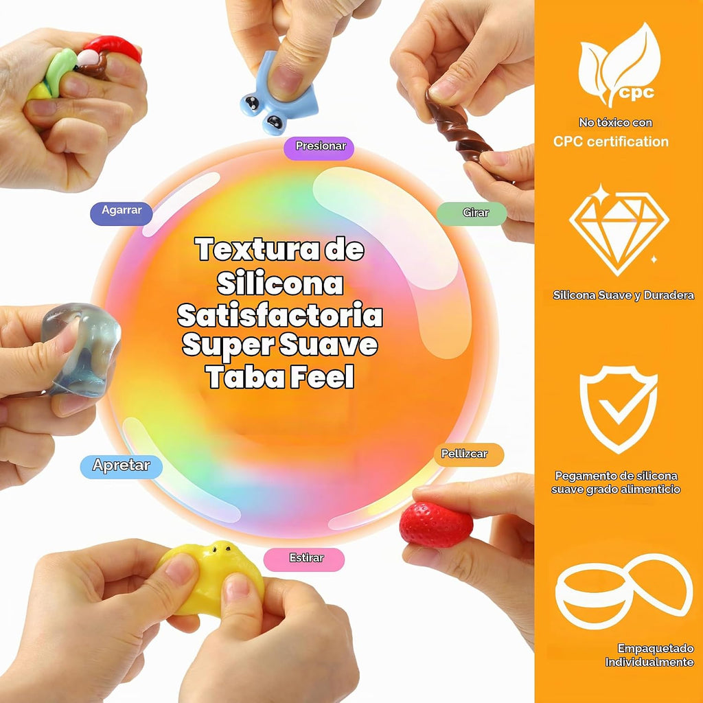 Halloween Squishy Surprise Capsule Machine – 30-Piece Set